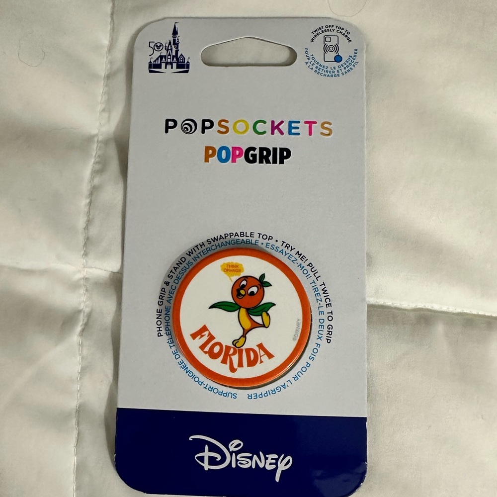 Popsocket - Orangebird - Popgrip - Swappable NWT